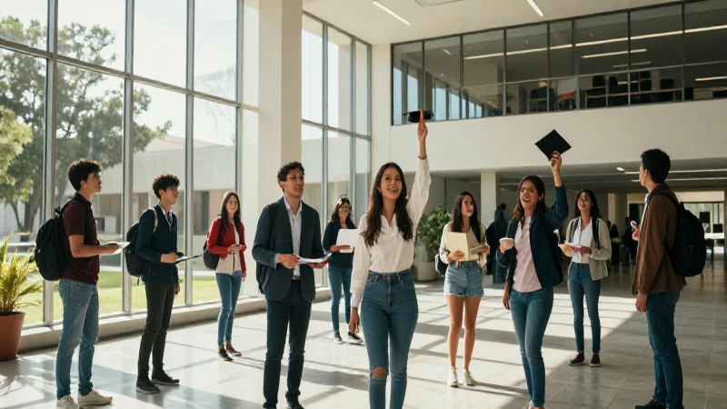 Universidad mexicana vibrante con logros académicos