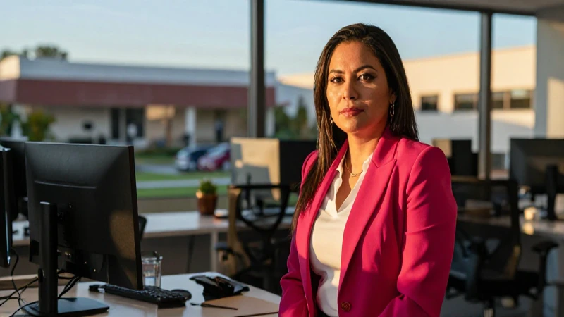Educador mexicano profesional en atardecer cinematográfico