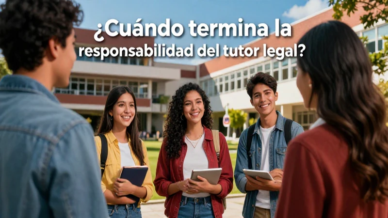 ¿Hasta cuándo dura la responsabilidad del tutor?