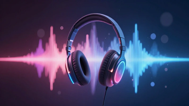 Arte minimalista y abstracto de sonido