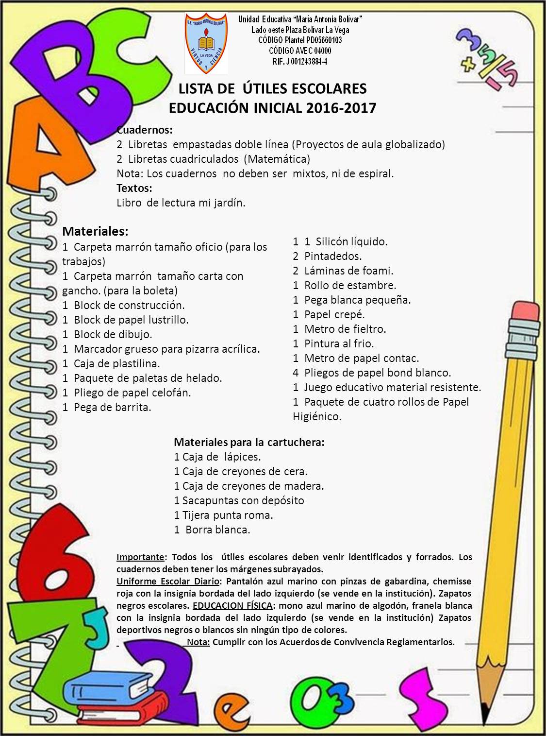 Listas de útiles escolares para secundaria: recomendaciones y consejos