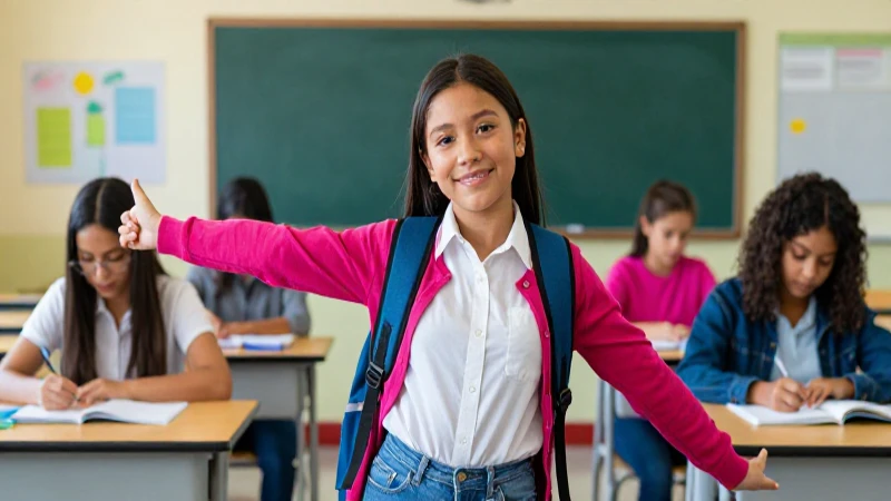 Estudiante mexicano triunfa en clase con estilo