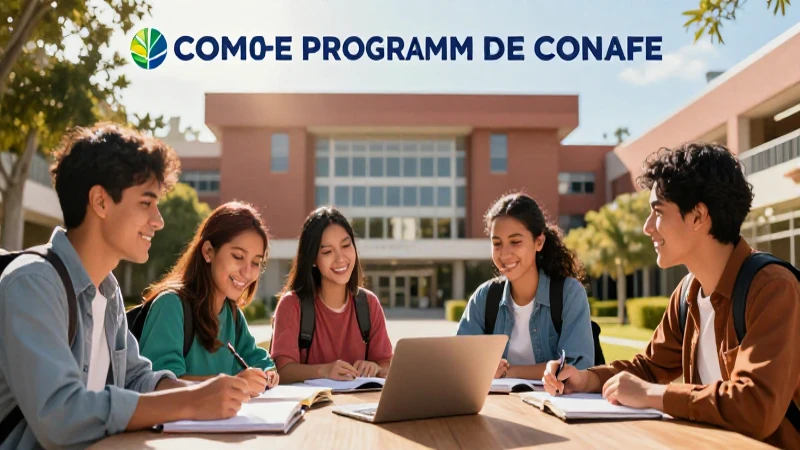 Información y diseño visual del programa Conafe