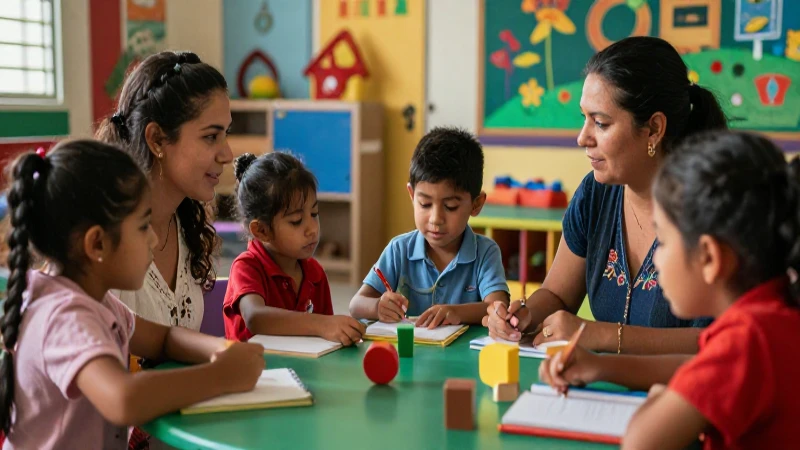 Cuáles son los mejores resultados de preescolar en tu área 95 Mexican niños y padres aprendiendo vibrantes