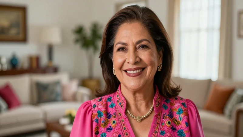 Retrato profesional de una mujer mexicana sonriente