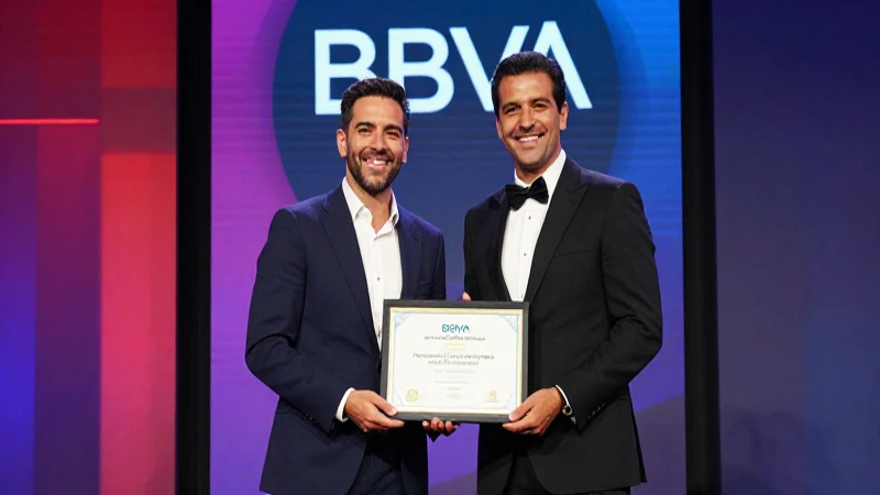 Joven mexicano inspirador recibe premio en BBVA