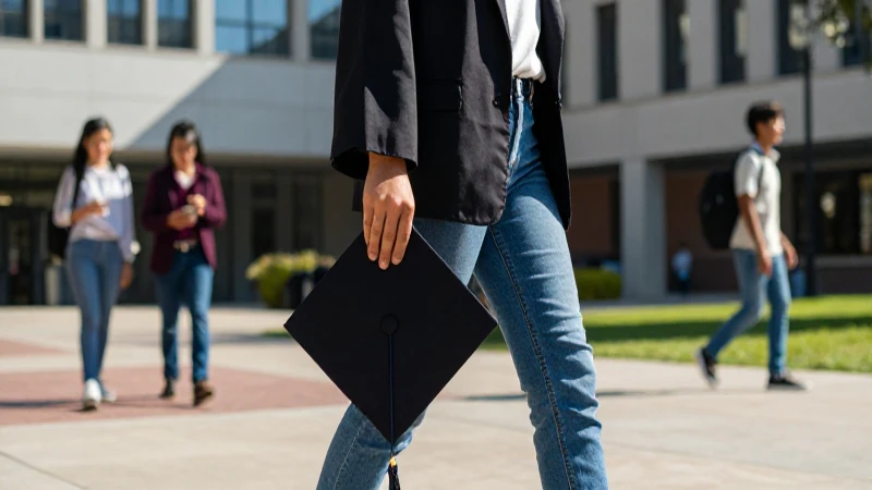 Joven mexicano en campus universitario