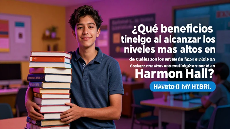 Niveles y beneficios de Harmon Hall