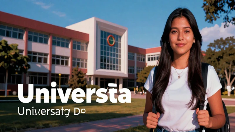 Estudiante mexicano atractivo en campus universitario moderno
