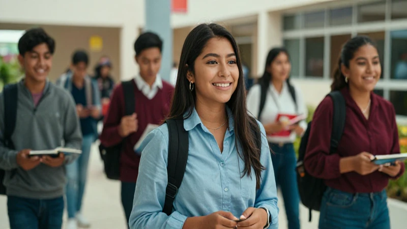 Estudiantes mexicanos triunfan en campus moderno