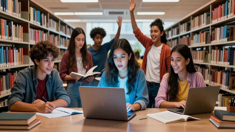 Estudiantes mexicanos logran éxitos digitales en biblioteca