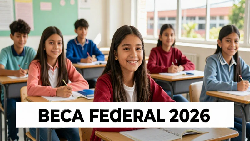 Beca Federal 2026: Requisitos y selección de beneficiarios