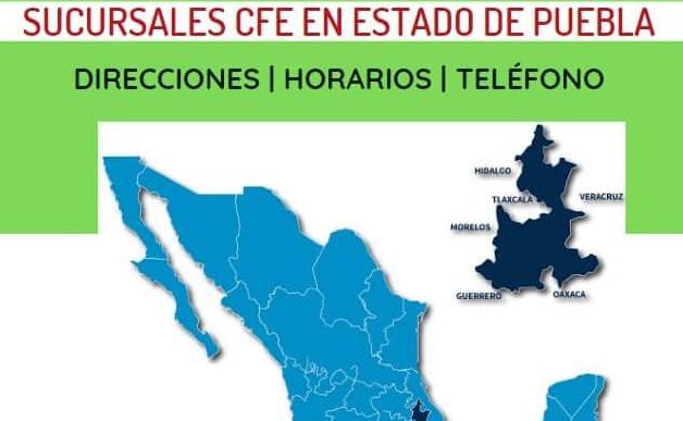 Ubicación de los cajeros de CFE en Puebla: Encuentra el más cercano