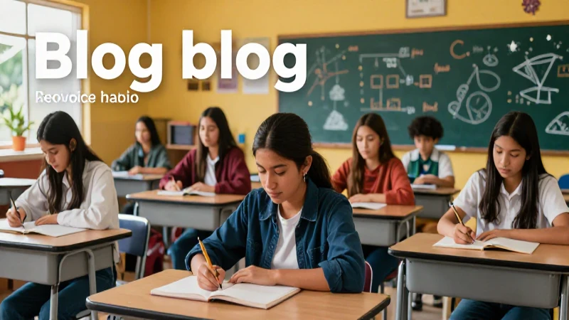 Estudiante mexicano aprendiendo en aula moderna y vibrante