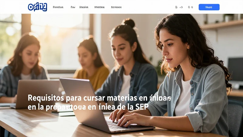 Portada visual atractiva sobre estudios SEP online