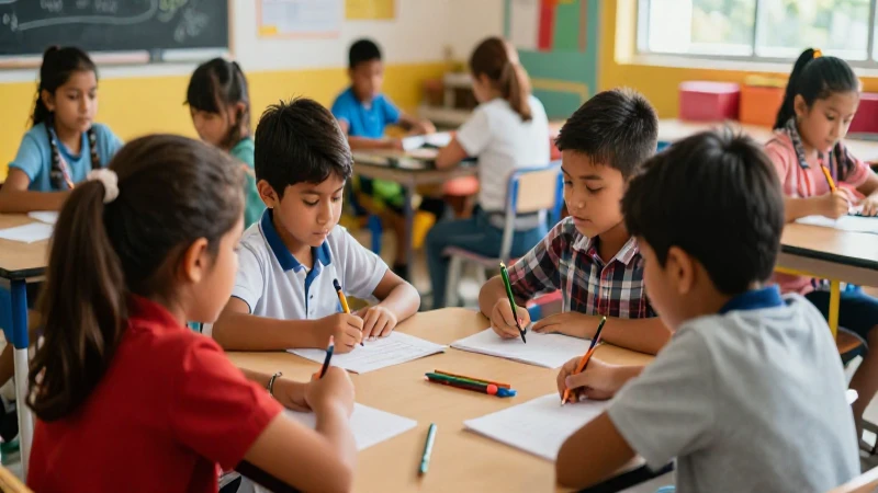 Materias de primer grado para niños mexicanos