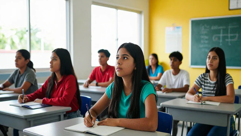Éxito estudiantil mexicano en ambiente moderno