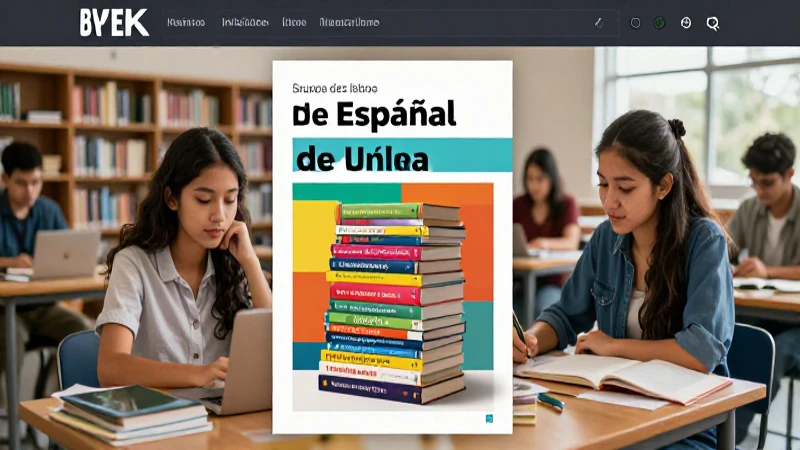 Encuentra libros de español en línea
