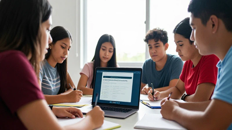 Estudiantes mexicanos aprenden colaborativamente con tecnología