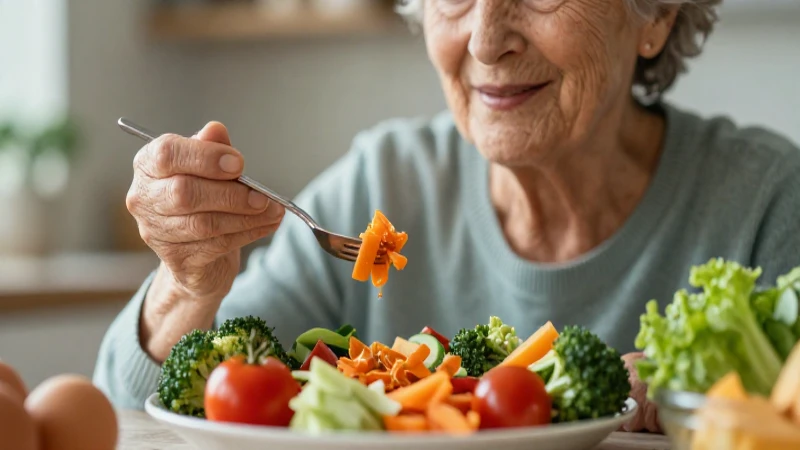 Menús nutritivos para adultos mayores especiales