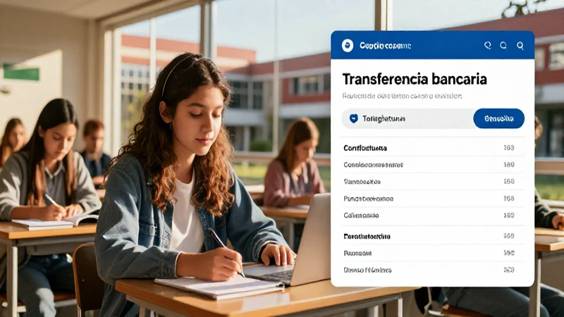 Pago por transferencia bancaria