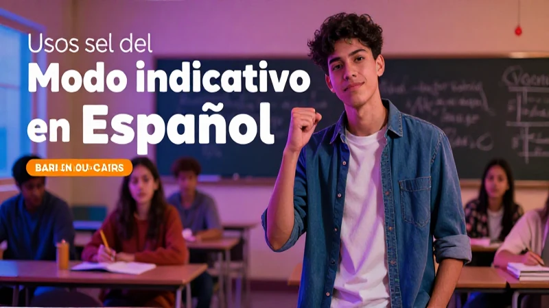 Reglas y usos del modo indicativo