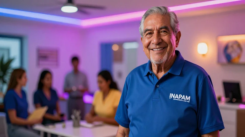 Ubicación y listado de módulos del INAPAM