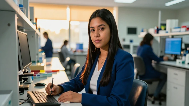 Académica mexicana con luz cinematográfica intensa
