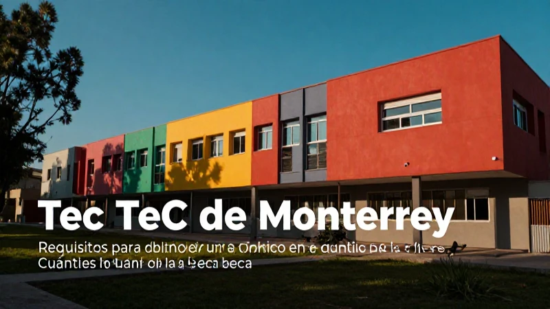 Becas Tec: Requisitos y montos