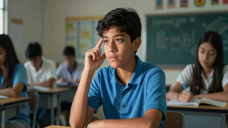 Estudiante mexicano dinámico con iluminación cinematográfica