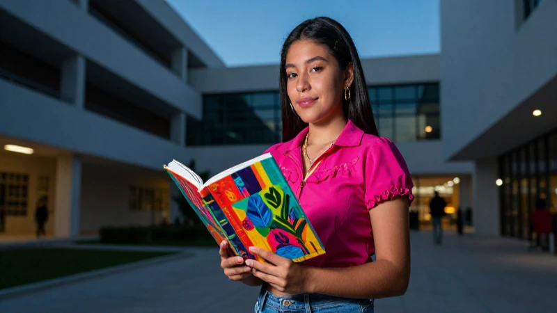 Estudiante mexicano celebra el empoderamiento cultural y académico
