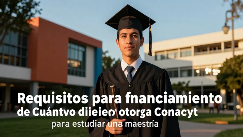Estudiante mexicano busca financiamiento CONACYT para su maestría