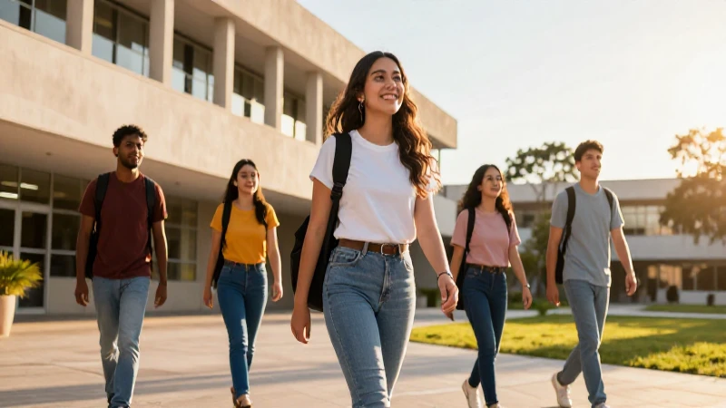 Estudiante mexicano hacia un futuro brillante