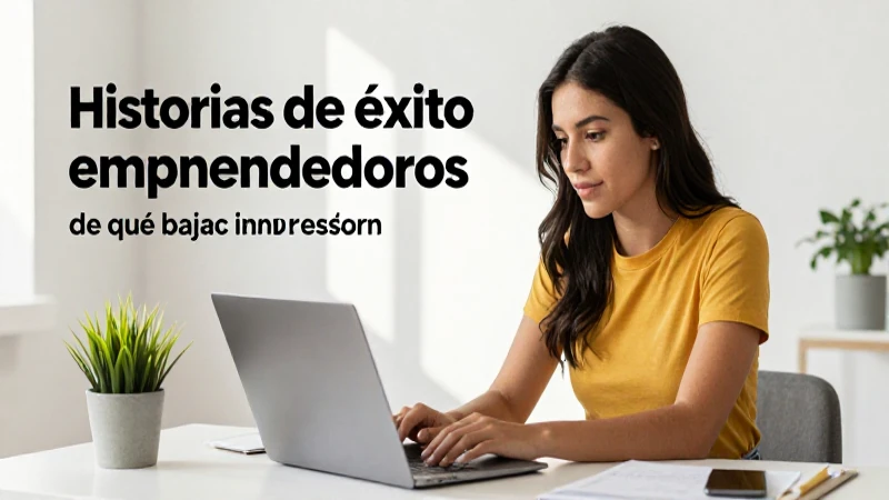 Éxitos emprendedores con inversión mínima