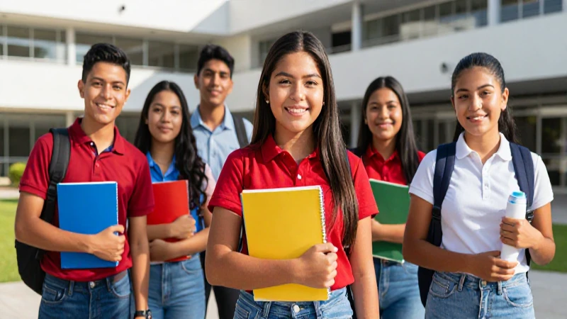 Mexican estudiantes son felices y exitosos en campus