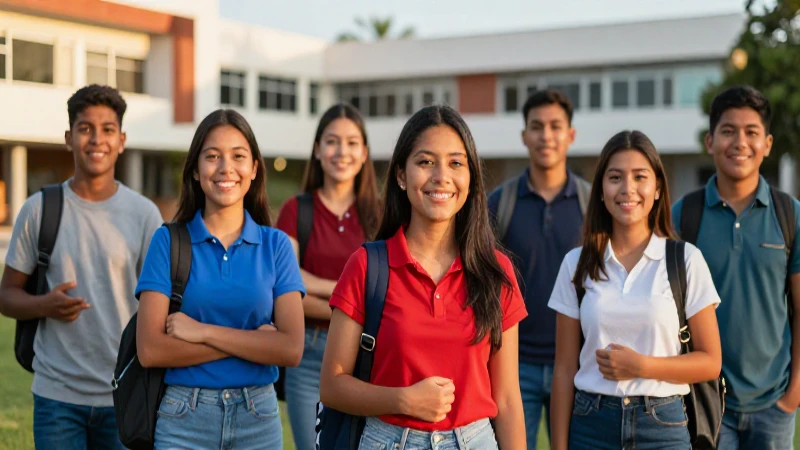 Estudiantes mexicanos triunfan con alegría universitaria