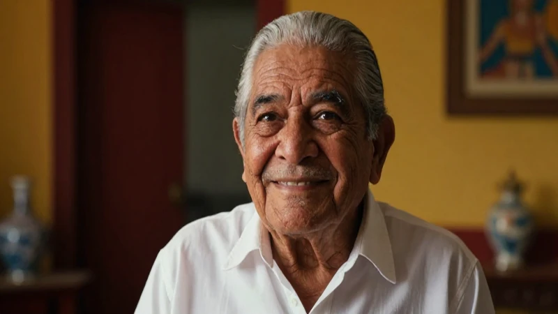 Retrato digno de un hombre mexicano