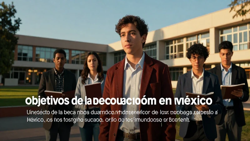La beca impulsa el éxito educativo juvenil en México