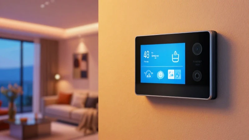 Hogar moderno seguro con diseño fotorealista