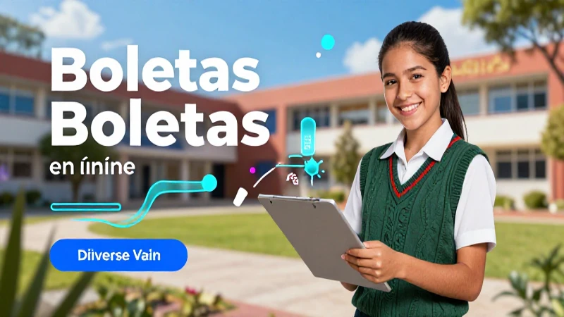 Accede al sistema de boletas escolares en línea