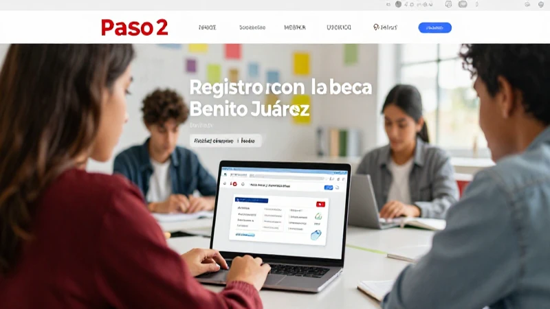 Registra tu beca Benito Juárez en el portal oficial