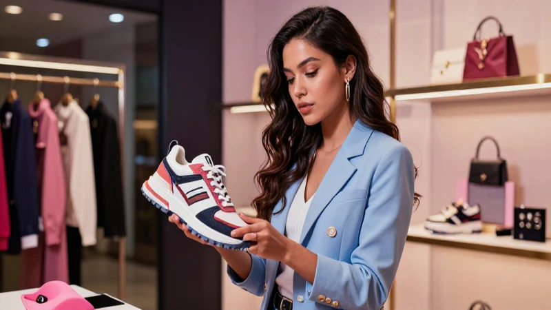 Mujer mexicana estilizada, sneaker de moda y estética moderna