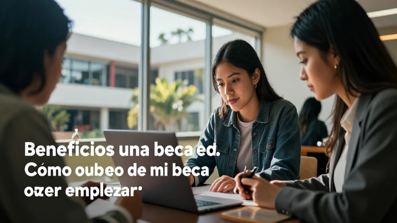 Beca: Oportunidad académica y futuro brillante