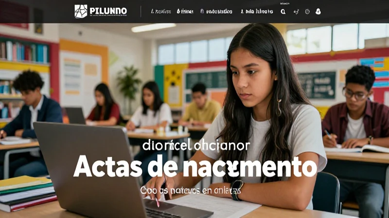 Realiza el pago para actas de nacimiento