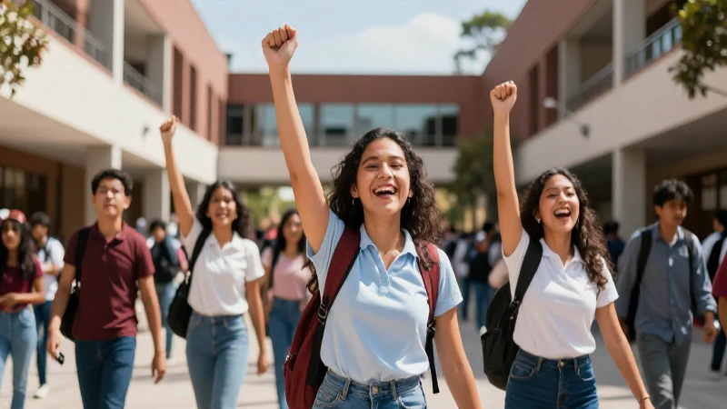 Estudiante mexicano triunfa en campus moderno