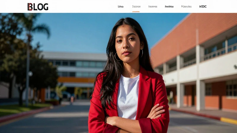 Estudiante mexicano atractivo en campus moderno con iluminación dramática