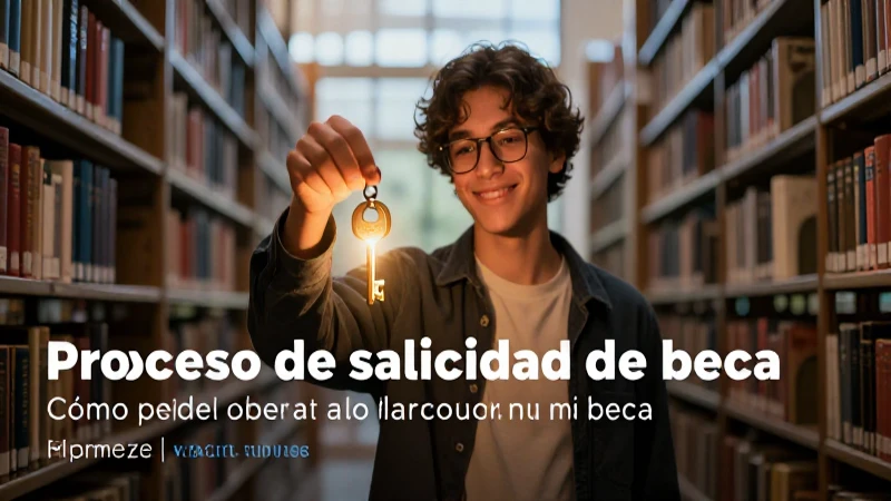 Obtén la beca a través de nuestro proceso de solicitud