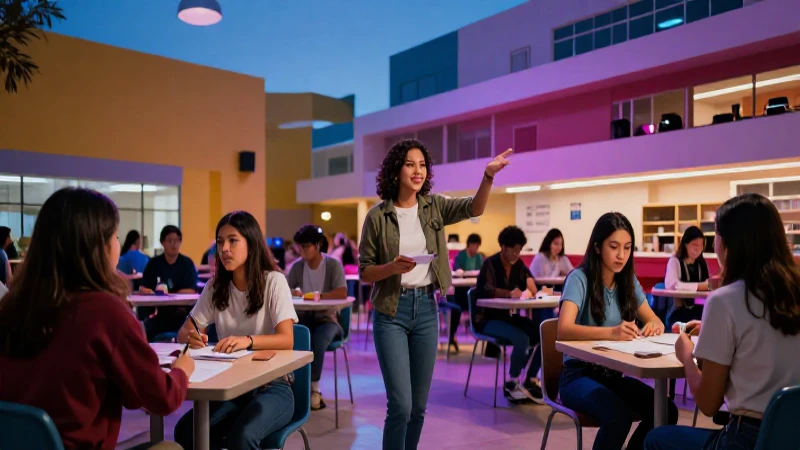 Estudiantes mexicanos triunfan en campus moderno