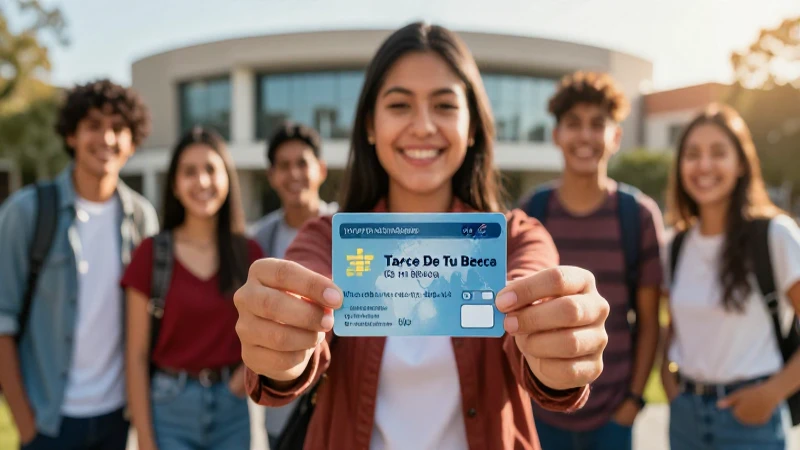 Obtén tu tarjeta de beca para triunfar hoy