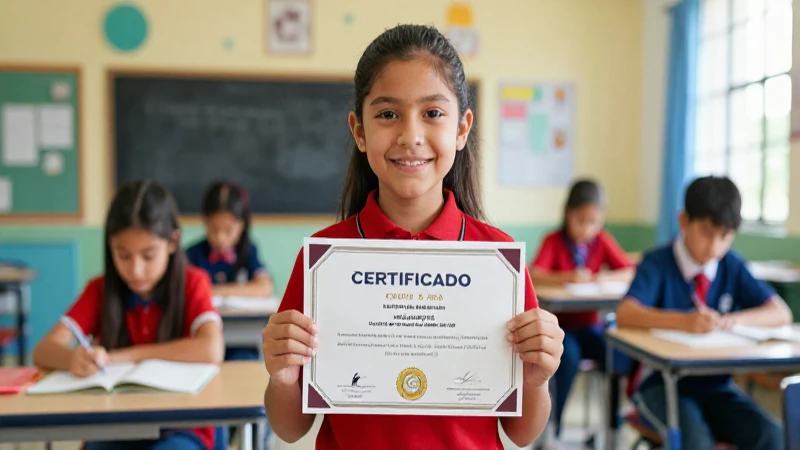 Documentos para certificado de primaria 2020